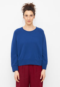 Givn Berlin Sweatshirt HEDI aus Bio-Baumwolle Sweater Deep Blue