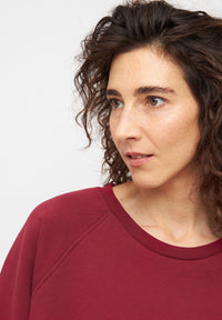 Givn Berlin Sweatshirt HEDI aus Bio-Baumwolle Sweater Tibetan Red
