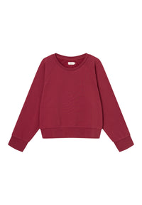 Givn Berlin Sweatshirt HEDI aus Bio-Baumwolle Sweater Tibetan Red