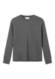 Givn Berlin Sweatshirt WILLOW aus Bio-Baumwolle Sweater Shadow Grey (Lines)