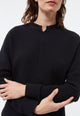 Givn Berlin Sweatshirt WILMA aus Bio-Baumwolle Sweater Black (Rib)