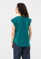 Givn Berlin T-Shirt GBCAPRI relaxed Fit aus Bio-Baumwolle T-Shirt Malachite Green