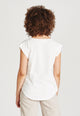 Givn Berlin T-Shirt GBCAPRI relaxed Fit aus Bio-Baumwolle T-Shirt White