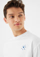 Givn Berlin T-Shirt GBCLIFF (Sun) relaxed Fit aus Bio-Baumwolle T-Shirt White