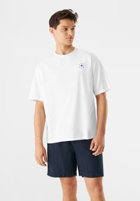Givn Berlin T-Shirt GBCLIFF (Sun) relaxed Fit aus Bio-Baumwolle T-Shirt White