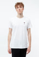 Givn Berlin T-Shirt GBCOLBY (COCKTAIL) aus Bio-Baumwolle mt Stickerei T-Shirt White
