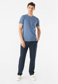 Givn Berlin T-Shirt GBCOLBY (Sailboat) aus Bio-Baumwolle T-Shirt Steel Blue