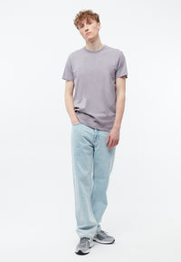 Givn Berlin T-Shirt GBCOLBY regular aus Bio-Baumwolle T-Shirt Lilac Grey