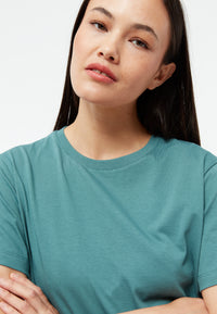 Givn Berlin T-Shirt GBJULIA aus Bio-Baumwolle T-Shirt Graphite Green