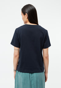 Givn Berlin T-Shirt GBJULIA aus Bio-Baumwolle T-Shirt Midnight Blue