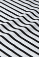 Givn Berlin T-Shirt GBJULIA aus Bio-Baumwolle T-Shirt Black / White (Stripes)