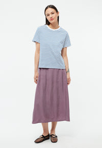 Givn Berlin T-Shirt GBJULIA aus Bio-Baumwolle T-Shirt Blazing Blue / White (Stripes)