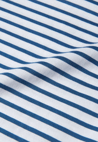 Givn Berlin T-Shirt GBJULIA aus Bio-Baumwolle T-Shirt Blazing Blue / White (Stripes)