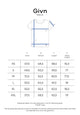Givn Berlin T-Shirt GBJULIA aus Bio-Baumwolle T-Shirt Blazing Blue / White (Stripes)