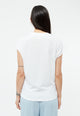 Givn Berlin T-Shirt GBLAILA (FLOWER) aus Bio-Baumwolle mit Stickerei T-Shirt White