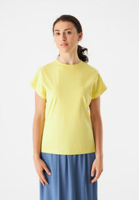 Givn Berlin T-Shirt GBLAILA aus Bio-Baumwolle T-Shirt Lemon