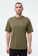 Givn Berlin T-Shirt GBLASSE (BIKE PARTS) aus Bio-Baumwoll Jersey mit Print T-Shirt Khaki / Black
