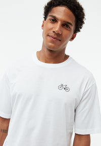 Givn Berlin T-Shirt GBLASSE (BIKE PARTS) aus Bio-Baumwoll Jersey mit Print T-Shirt White
