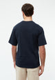 Givn Berlin T-Shirt GBLASSE (PAPER PLANE) aus Bio-Baumwolle mit Stickerei T-Shirt Midnight Blue
