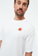 Givn Berlin T-Shirt GBLASSE (SUNSET) aus Bio-Baumwolle mit Print T-Shirt White