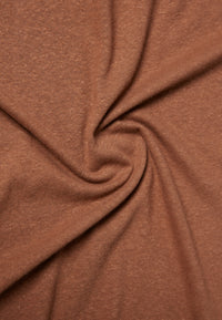 Givn Berlin T-Shirt GBLASSE aus Baumwoll-Leinen Mix T-Shirt Pecan Brown (Linen)
