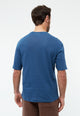 Givn Berlin T-Shirt GBLASSE aus Baumwoll-Leinen Mix T-Shirt Blazing Blue (Linen)