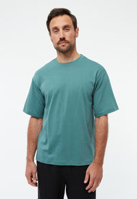 Givn Berlin T-Shirt GBLASSE aus Bio-Baumwolle T-Shirt Graphite Green