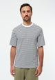 Givn Berlin T-Shirt GBLASSE aus Bio-Baumwolle T-Shirt Black / White (Stripes)