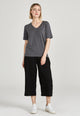 Givn Berlin T-Shirt JANE aus TENCEL™ Lyocell T-Shirt Shadow Grey (Tencel)