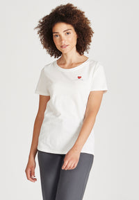Givn Berlin T-Shirt LENA aus Bio-Baumwolle T-Shirt White