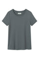 Givn Berlin T-Shirt LENA aus TENCEL™ Lyocell T-Shirt Shadow Grey (Tencel)
