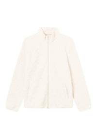 Givn Berlin Teddyfell-Cardigan EMILIO  aus Bio-Baumwolle Jacket Off White