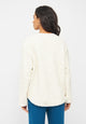Givn Berlin Teddyfell-Cardigan LINN aus Bio-Baumwolle Jacket Off White