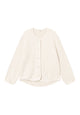 Givn Berlin Teddyfell-Cardigan LINN aus Bio-Baumwolle Jacket Off White