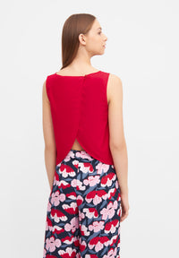 Givn Berlin Top GBDOROTHY aus Baumwolle mit Rückendetail Blouse Strawberry