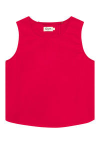 Givn Berlin Top GBDOROTHY aus Baumwolle mit Rückendetail Blouse Strawberry