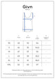 Givn Berlin Top GBDOROTHY aus Leinen mit asymmetrischer Rückenpartie Top Midnight Blue (Linen)