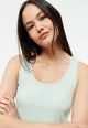 Givn Berlin Top GBILMA aus Bio-Baumwoll Jersey Top Light Mint (Rib)