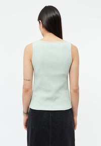 Givn Berlin Top GBILMA aus Bio-Baumwoll Jersey Top Light Mint (Rib)
