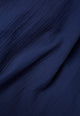 Givn Berlin Top GBJEANETTE aus gesmocktem Bio-Baumwoll Jersey mit Spaghettiträgern Top Nightshade Blue (Rib)