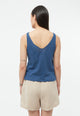 Givn Berlin Top GBJETTE aus Baumwoll-Leinen Mix Top Blazing Blue (Linen)