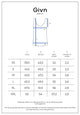 Givn Berlin Top GBJETTE aus Baumwoll-Leinen Mix Top Blazing Blue (Linen)