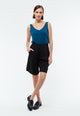 Givn Berlin Top Victoria aus  TENCEL™ Lyocell Top Moroccan Blue (Tencel)