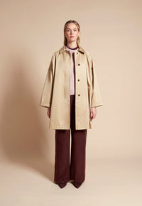 Givn Berlin Trenchcoat GBMIKA aus Bio-Baumwolle Jacket Beige