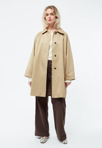 Givn Berlin Trenchcoat GBMIKA aus Bio-Baumwolle Jacket Beige