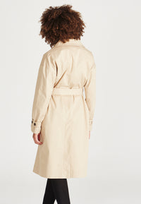 Givn Berlin Trenchcoat RACHEL aus Bio-Baumwolle Jacket Beige