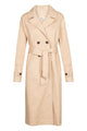 Givn Berlin Trenchcoat RACHEL aus Bio-Baumwolle Jacket Beige