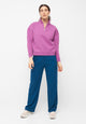 Givn Berlin Troyer-Sweater DAKOTA aus Bio-Baumwolle Sweater Soft Violet