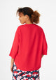 Givn Berlin Tunikabluse GBHARRIETTE relaxed Fit aus LENZING™ ECOVERO™ Blouse Strawberry