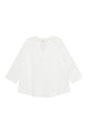 Givn Berlin Tunikabluse GBHARRIETTE relaxed Fit aus LENZING™ ECOVERO™ Blouse White